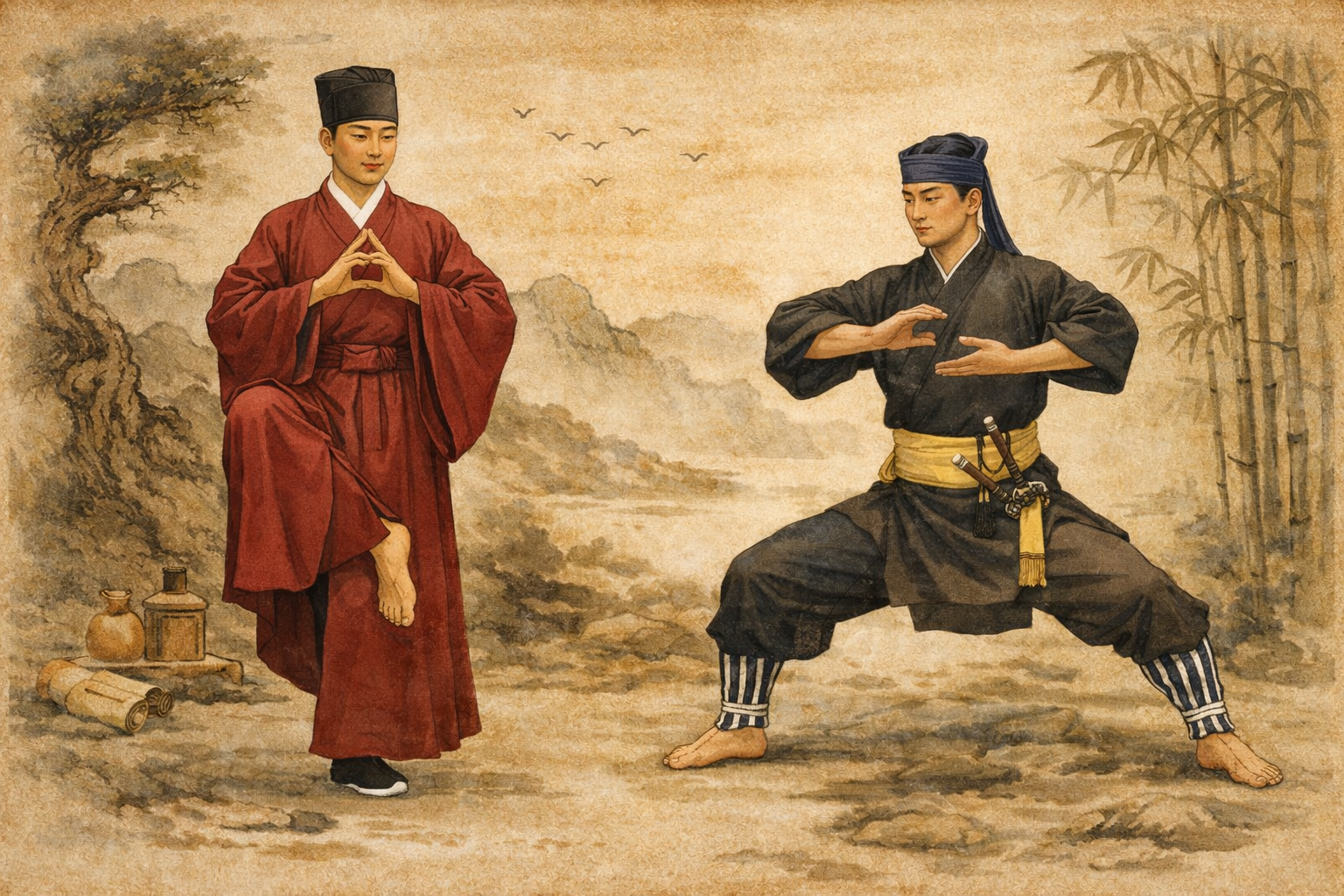 Taoyin , Karate and Martial Arts